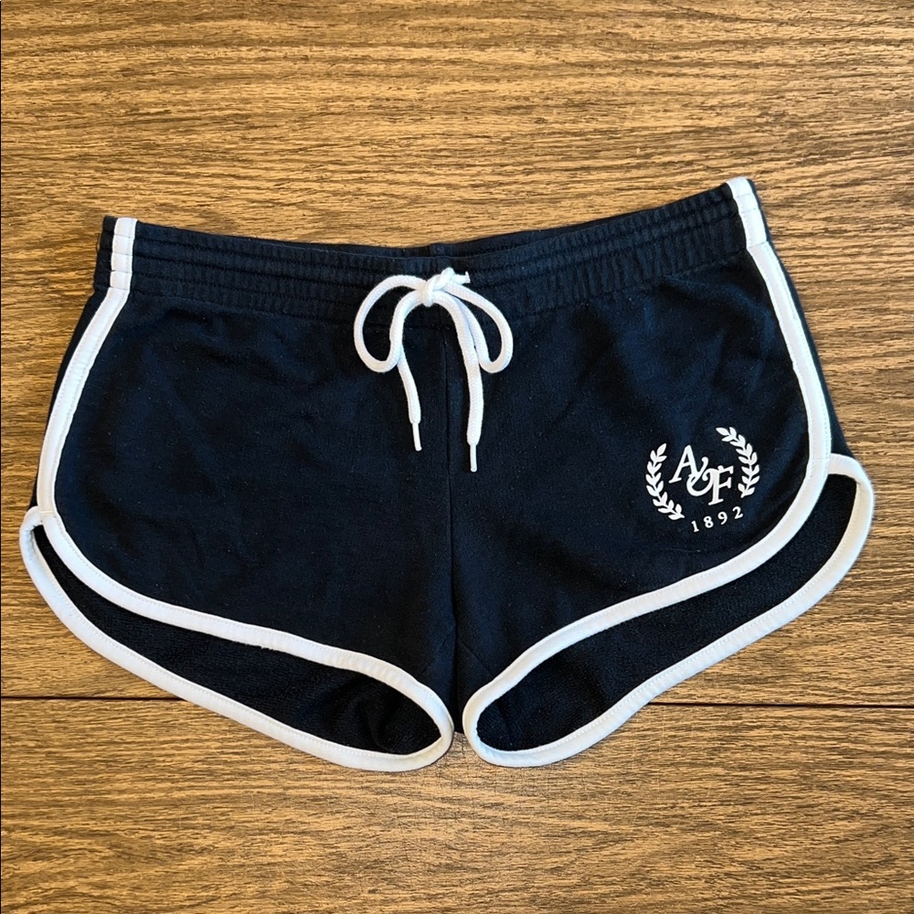Abercrombie & Fitch | Athletic Logo Shorts with White Trim